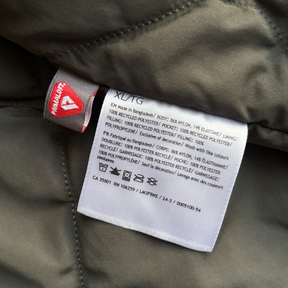 Lululemon Insulated Coaches Jacket Olive Green Size XL​ - Picture 10 of 10